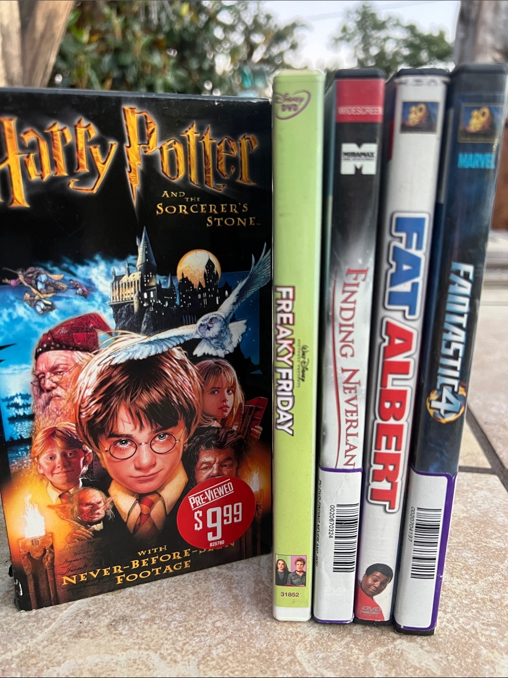 Harry Potter and the Sorcerer's Stone DVD + Assorted Movie DVDs